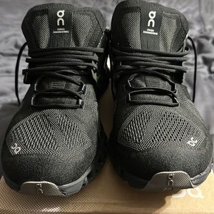 Used On Running Mens Cloud X Black Asphalt Trainers